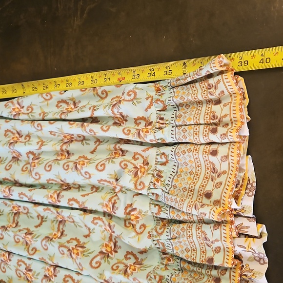 NWT Fun And Flirty Crochet Halter Style Maxi Dress - Picture 14 of 14